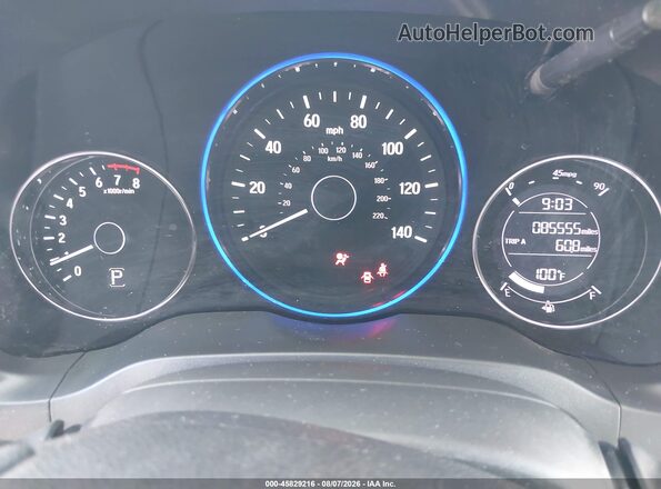 3CZRU5H56JM710991 2018 HONDA HR-V Серебряный Вид задних сидений