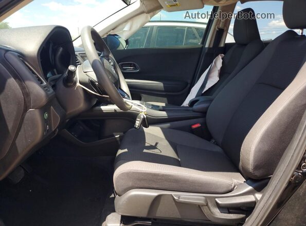 3CZRU5H56LM713411 2020 HONDA HR-V Черный Вид салона спереди