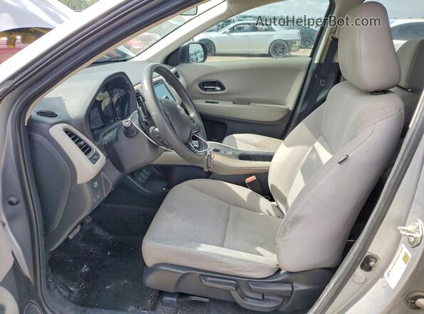3CZRU5H57HM702103 2017 HONDA HR-V Silver Widok wnętrza z przodu