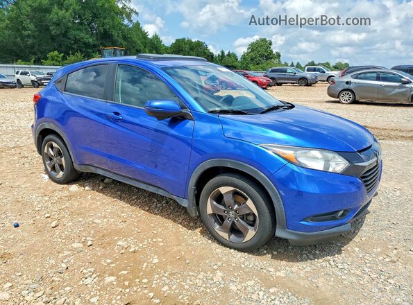 3CZRU5H57JM704004 2018 HONDA HR-V Blue Առջևի աջ