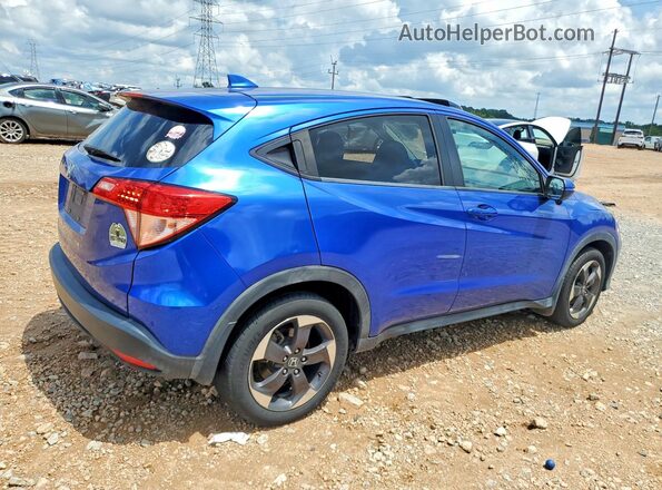 3CZRU5H57JM704004 2018 HONDA HR-V Blue Հետևի աջ