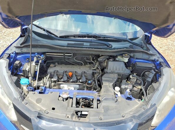3CZRU5H57JM704004 2018 HONDA HR-V Blue Շարժիչի բաժամունքի տեսք