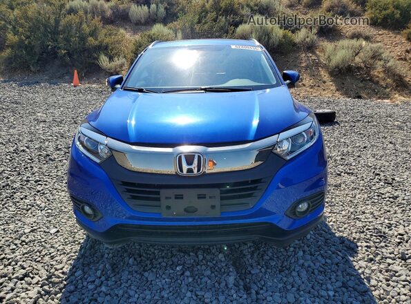 3CZRU5H57MM708350 2021 HONDA HR-V Blue Դիմացի տեսք