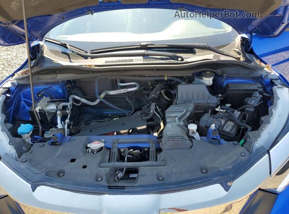 3CZRU5H57MM708350 2021 HONDA HR-V Blue Շարժիչի բաժամունքի տեսք