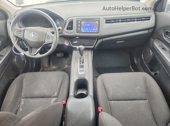 3CZRU5H58HM716544 2017 HONDA HR-V Black Вид панелі приладів