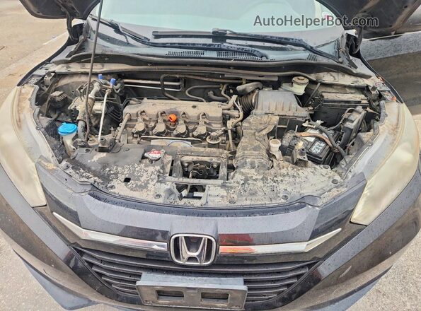 3CZRU5H58HM716544 2017 HONDA HR-V Black Вид підкапотного простору