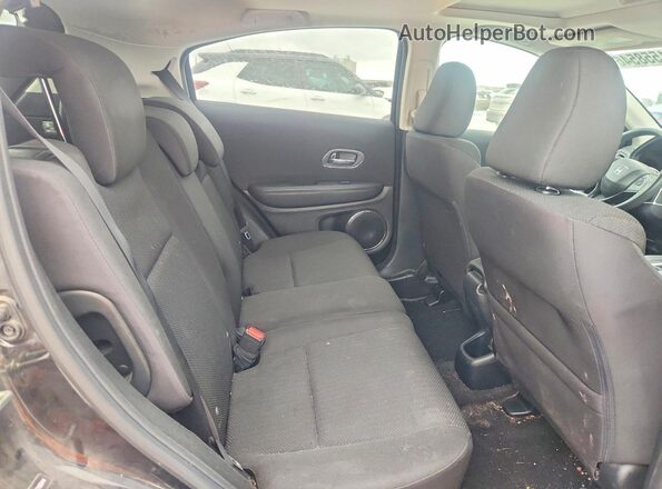 3CZRU5H58HM716544 2017 HONDA HR-V Black Вид задньої частини салону