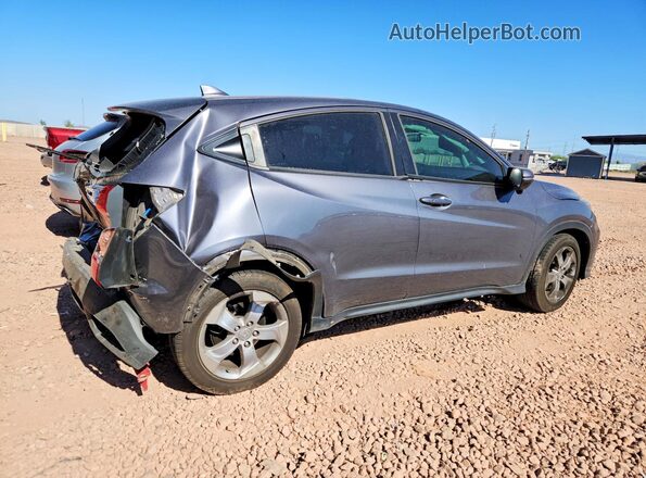 3CZRU5H59GM711982 2016 HONDA HR-V Gray Trasero derecho