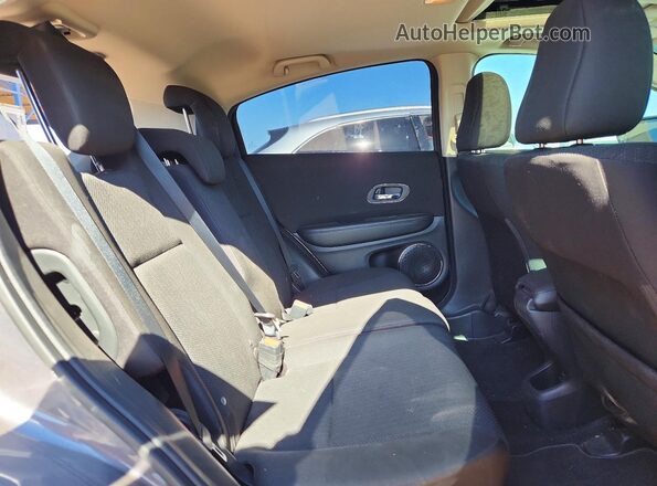 3CZRU5H59GM711982 2016 HONDA HR-V Gray Vista interior trasera