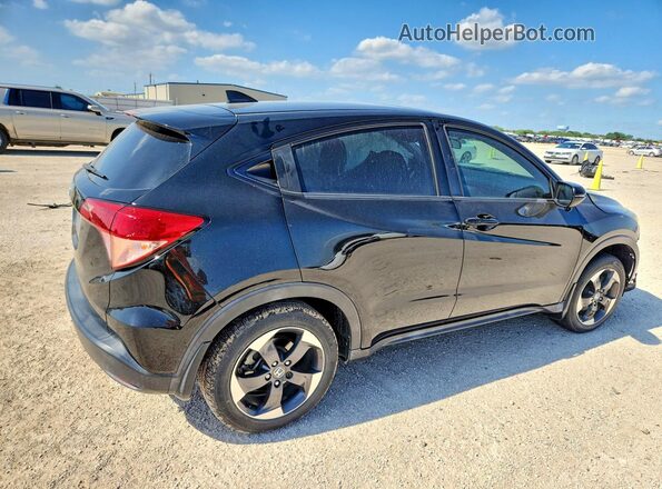 3CZRU5H59JM723251 2018 HONDA HR-V Black Հետևի աջ