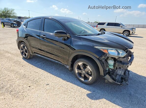 3CZRU5H59JM723251 2018 HONDA HR-V Black Առջևի աջ