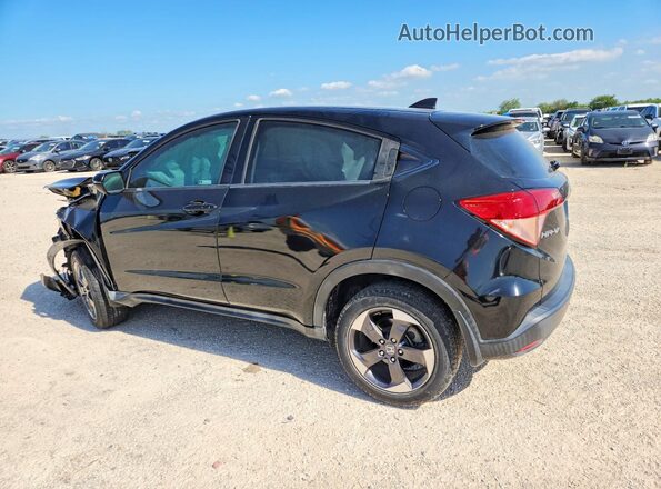 3CZRU5H59JM723251 2018 HONDA HR-V Black Հետևի ձախ