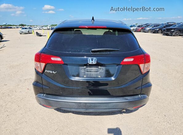 3CZRU5H59JM723251 2018 HONDA HR-V Black Հետևի տեսք