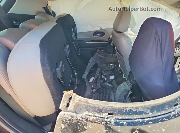 3CZRU5H59JM723251 2018 HONDA HR-V Black Հետևի նստատեղերի տեսք