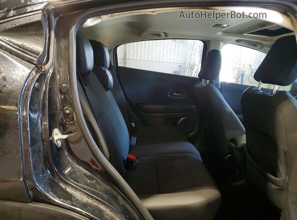 3CZRU5H59KM707617 2019 HONDA HR-V Black Սալոնի հետևի տեսք