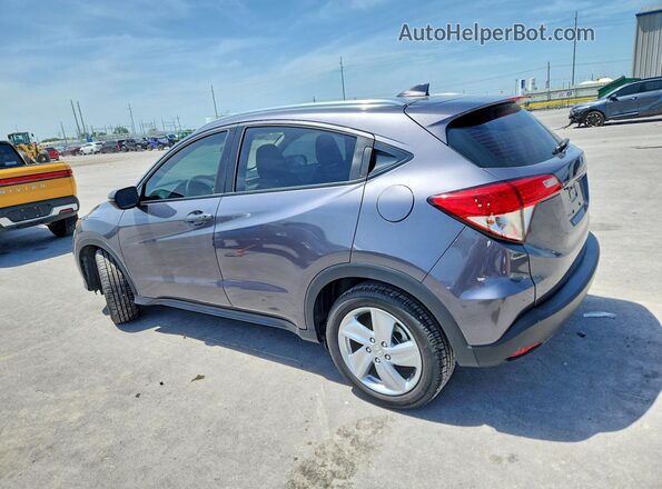 3CZRU5H59KM723297 2019 HONDA HR-V Gray Trasero izquierdo