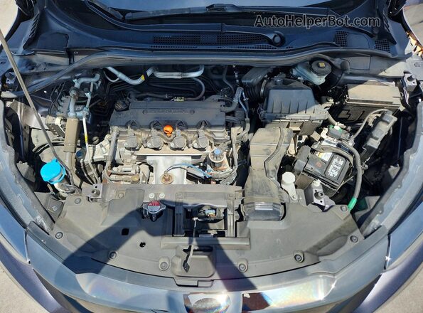 3CZRU5H59KM723297 2019 HONDA HR-V Gray Vista interior trasera