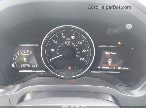 3CZRU5H59LM717596 2020 HONDA HR-V Gray Հետևի նստատեղերի տեսք
