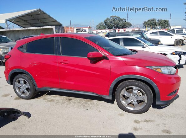 3CZRU5H5XHG709397 2017 HONDA HR-V Красный Вид задней части салона