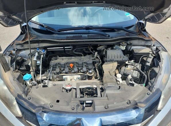 3CZRU5H5XHM707733 2017 HONDA HR-V Silver Vista del compartimento del motor