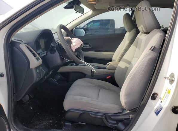 3CZRU5H5XKM716309 2019 HONDA HR-V White Front interior view