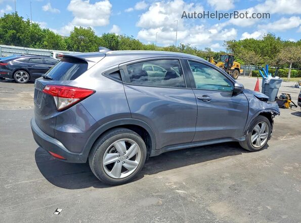 3CZRU5H5XLM700449 2020 HONDA HR-V Gray უკანა მარჯვენა