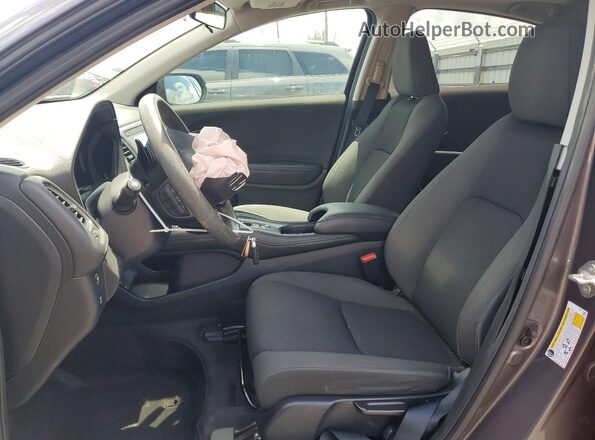 3CZRU5H5XLM700449 2020 HONDA HR-V Gray წინა სალონის ხედი