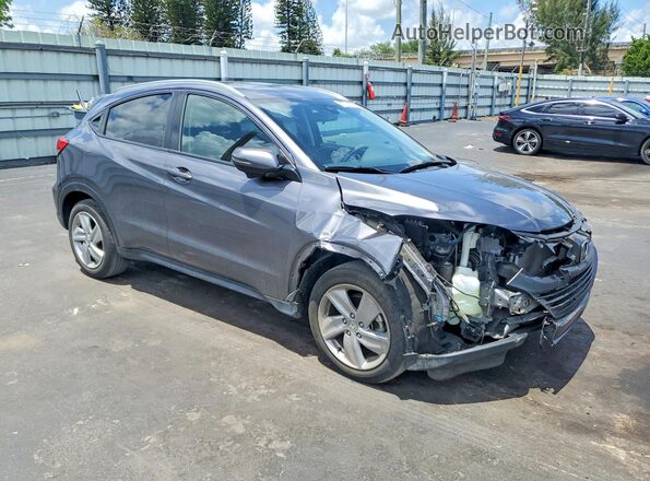 3CZRU5H5XLM700449 2020 HONDA HR-V Gray წინა მარჯვენა