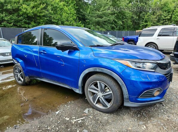 3CZRU5H5XMM730505 2021 HONDA HR-V Blue წინა მარჯვენა