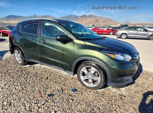 3CZRU5H70HM708942 2017 HONDA HR-V Зеленый Передняя правая четверть