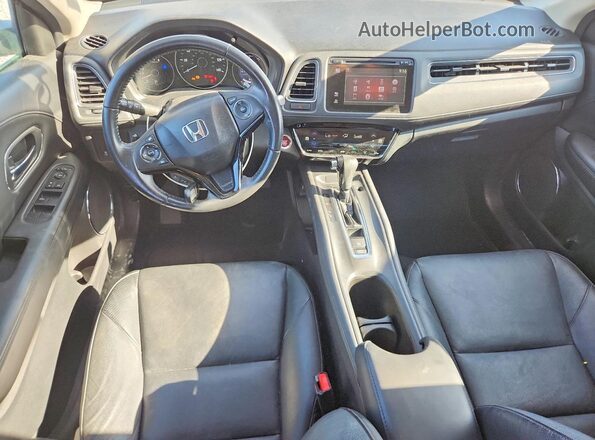 3CZRU5H70HM708942 2017 HONDA HR-V Зеленый Вид панели приборов