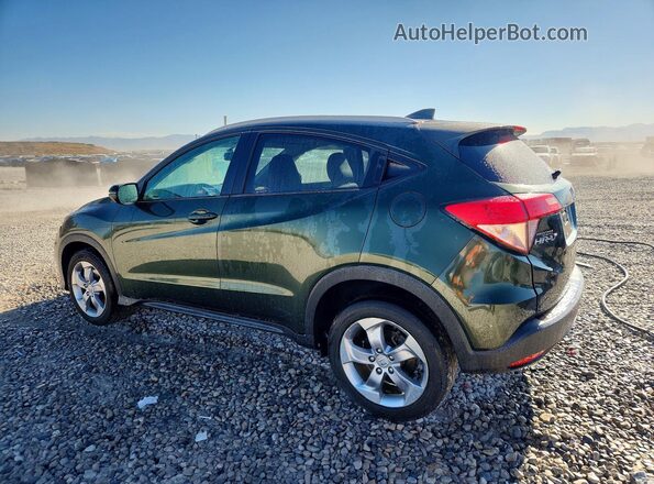 3CZRU5H70HM708942 2017 HONDA HR-V Зеленый Задняя левая четверть