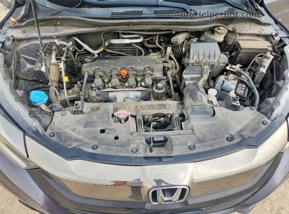 3CZRU5H71KM714319 2019 HONDA HR-V Gray Вид задньої частини салону