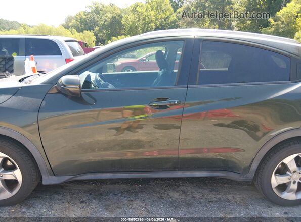 3CZRU5H72HM717447 2017 HONDA HR-V Green 360 interior view