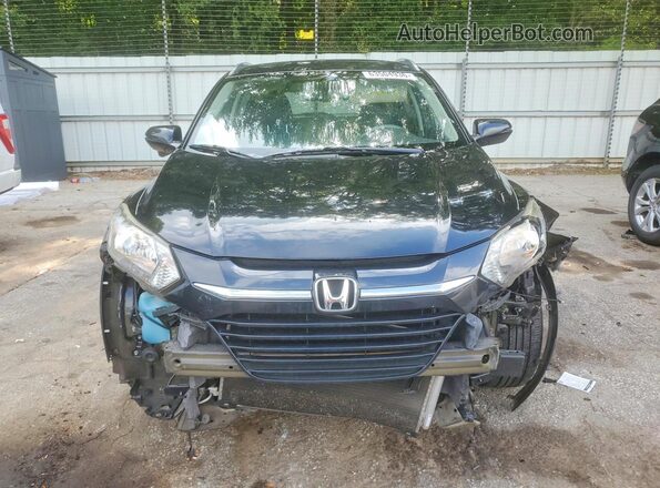 3CZRU5H72HM723247 2017 HONDA HR-V Black წინა ხედი