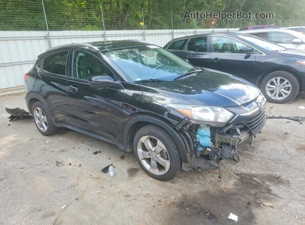 3CZRU5H72HM723247 2017 HONDA HR-V Black წინა მარჯვენა