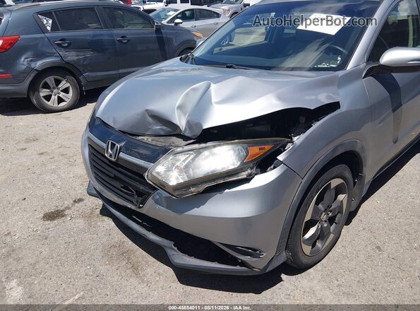 3CZRU5H72JM708253 2018 HONDA HR-V Silver წინა ხედი