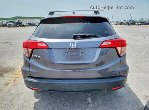 3CZRU5H75HM700058 2017 HONDA HR-V Gray Widok z tyłu