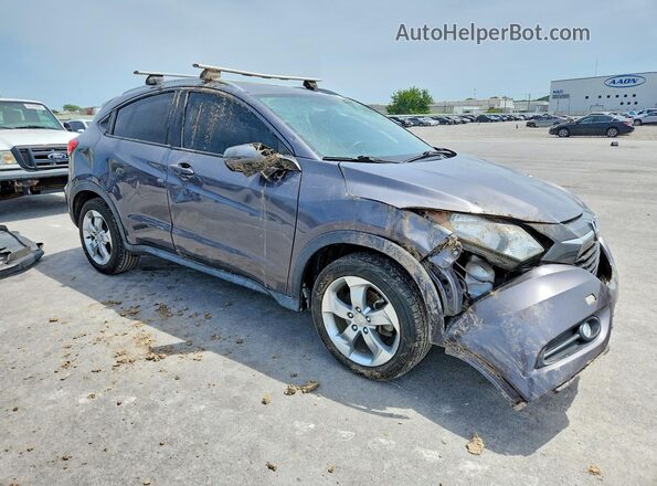 3CZRU5H75HM700058 2017 HONDA HR-V Gray Przód prawy