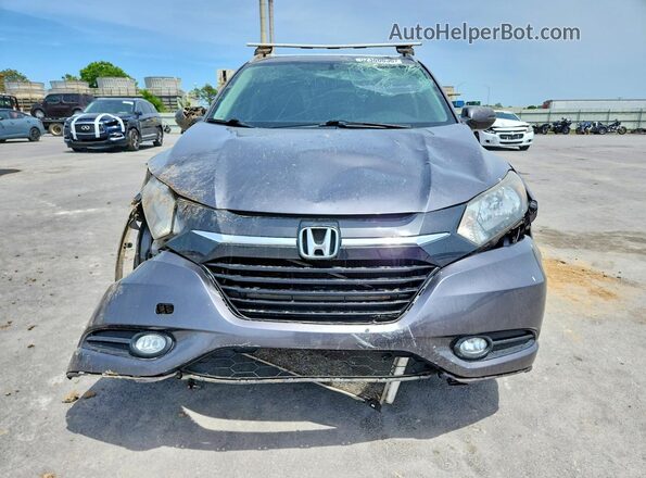 3CZRU5H75HM700058 2017 HONDA HR-V Gray Widok z przodu