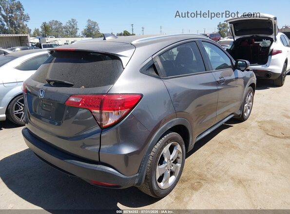3CZRU5H76HM704782 2017 HONDA HR-V Gray Tył prawy