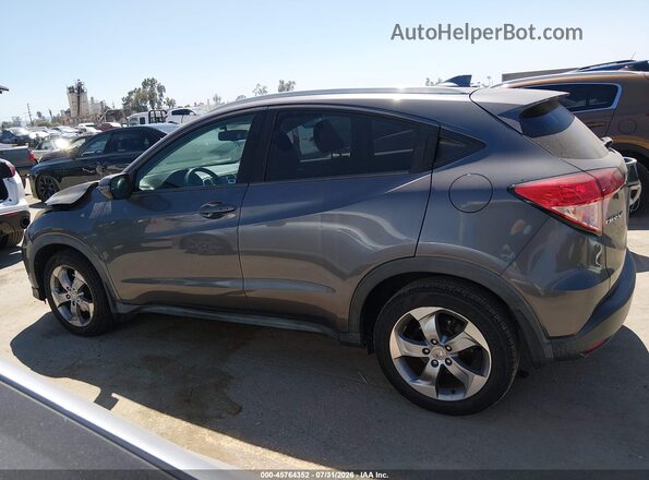 3CZRU5H76HM704782 2017 HONDA HR-V Gray Widok wnętrza 360 stopni
