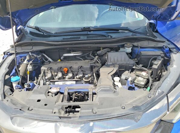 3CZRU5H76KM711111 2019 HONDA HR-V Blue Вид підкапотного простору