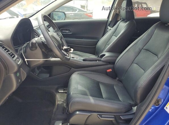 3CZRU5H76KM711111 2019 HONDA HR-V Blue Вид салону спереду