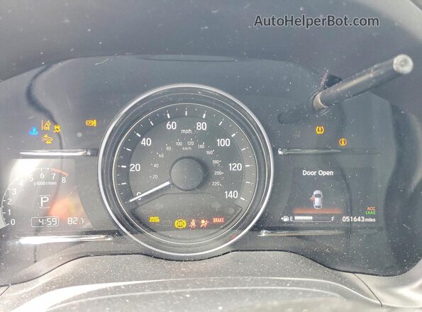3CZRU5H76LM717833 2020 HONDA HR-V Gray Instrument cluster view