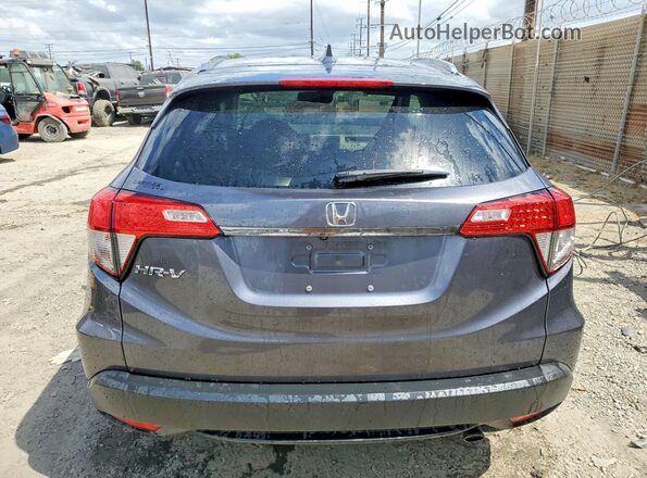 3CZRU5H77KM708380 2019 HONDA HR-V Gray Rear view