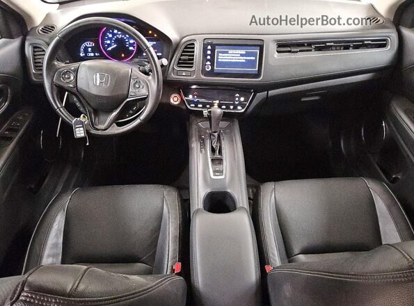3CZRU5H77KM711974 2019 HONDA HR-V Silver Առջևի վահանակի տեսք