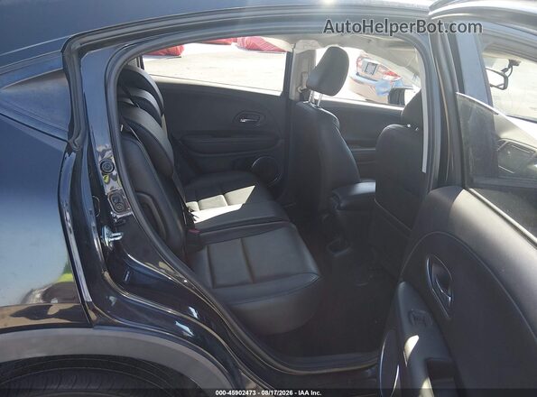 3CZRU5H78HM711233 2017 HONDA HR-V Black Vista de la etiqueta del VIN