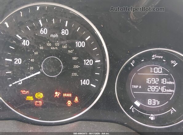 3CZRU5H78HM711233 2017 HONDA HR-V Black 