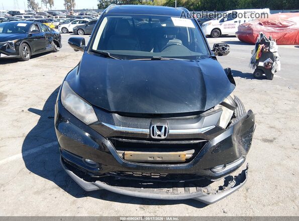 3CZRU5H78HM711233 2017 HONDA HR-V Black Vista interior trasera